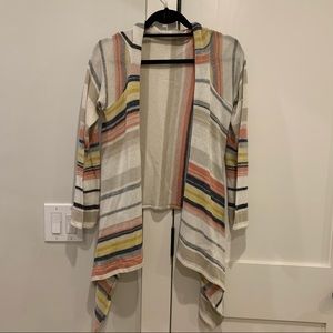 Goddis Striped Cardigan